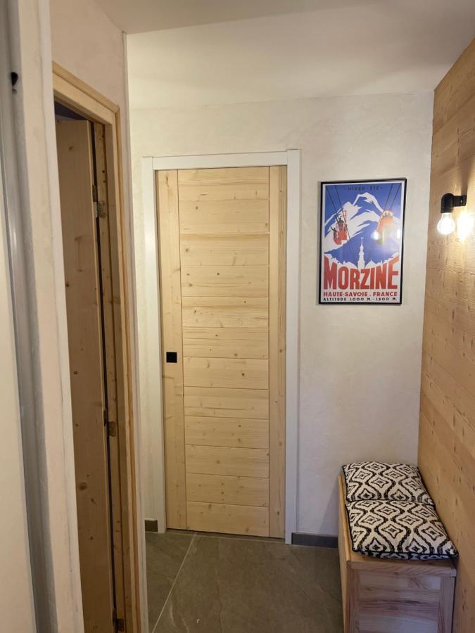 Morzine : Bel Appartement A 5 Mn Du Telepherique Exterior foto