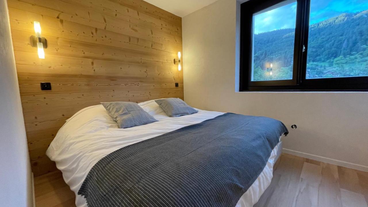 Morzine : Bel Appartement A 5 Mn Du Telepherique Exterior foto